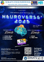 Neuroverse'2025 Technical Fest and Symposium Poster